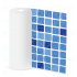 SUPRA мозаика синяя / Mosaic blue 165 cm, цвет 1123/01