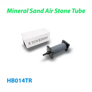 Распылитель (диффузор) воздушный круглый Mineral Sand Air Stone Tube Ø30 х 80 мм с упорами из пластика
