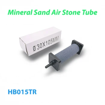 Распылитель (диффузор) воздушный круглый Mineral Sand Air Stone Tube Ø30 х 105 мм с упорами из пластика