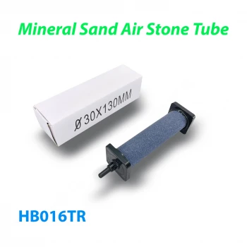 Распылитель (диффузор) воздушный круглый Mineral Sand Air Stone Tube Ø30 х 130 мм с упорами из пластика