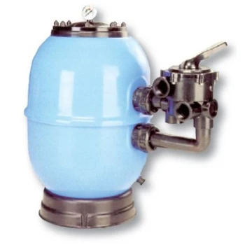 Фильтровальная емкость LISBOA, 450 мм, 8 м3/час шестиходовой боковой клапан, 70 кг песка