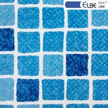 Elbeblau Blue , противоскольжение Mosaic blue (1123/01 мозаика синяя) в рулоне 10м.п